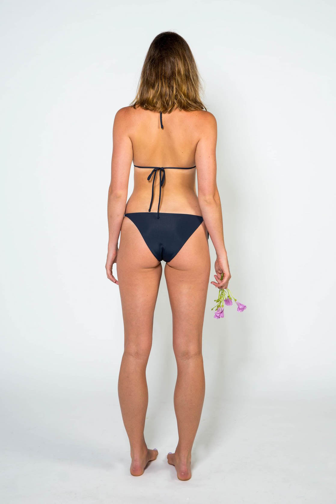 MALTA BIKINI BOTTOM STRING TIE PIRATE BLUE