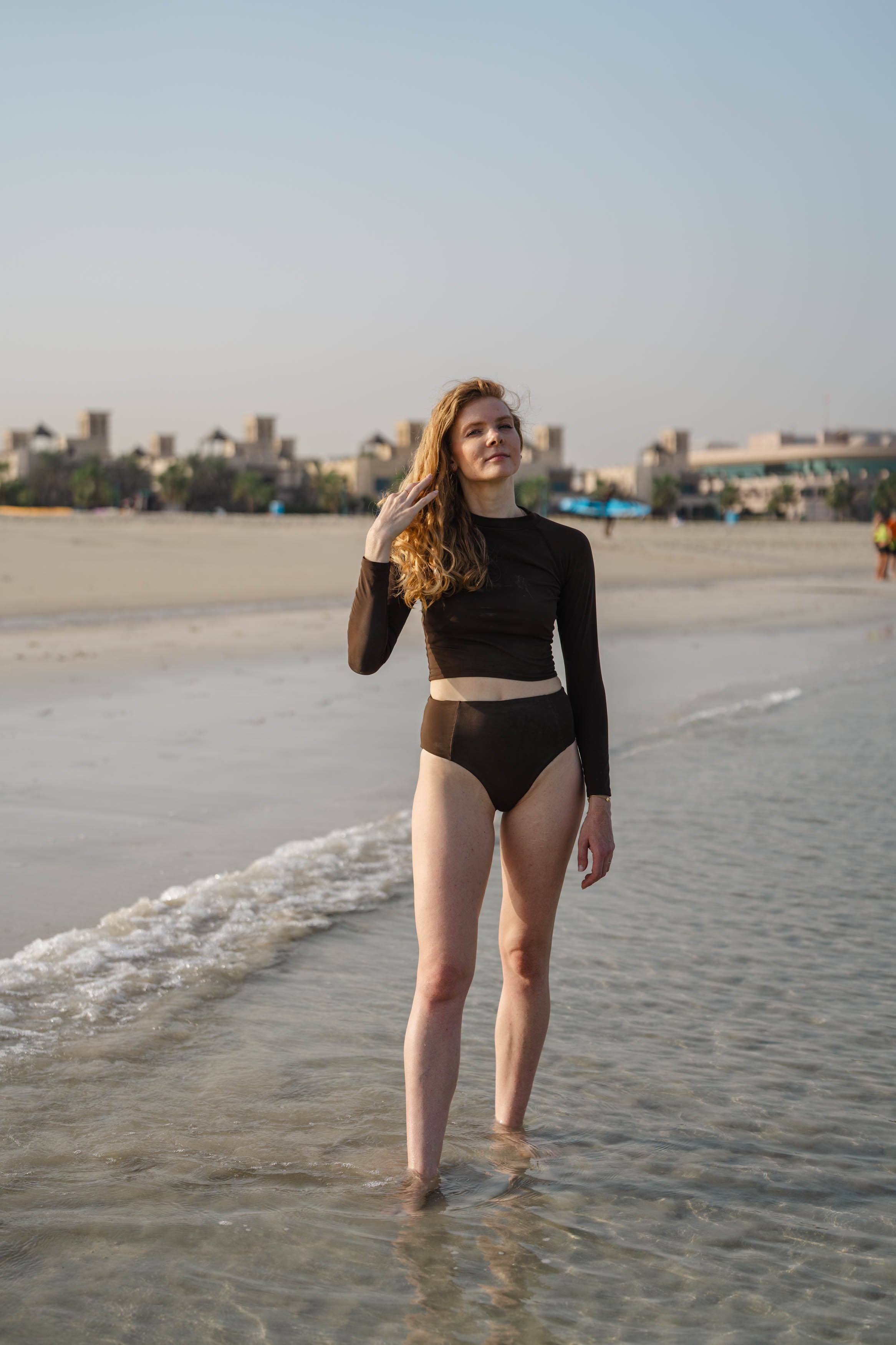 SALLA LONGSLEEVE SURF SHIRT // ARABICA