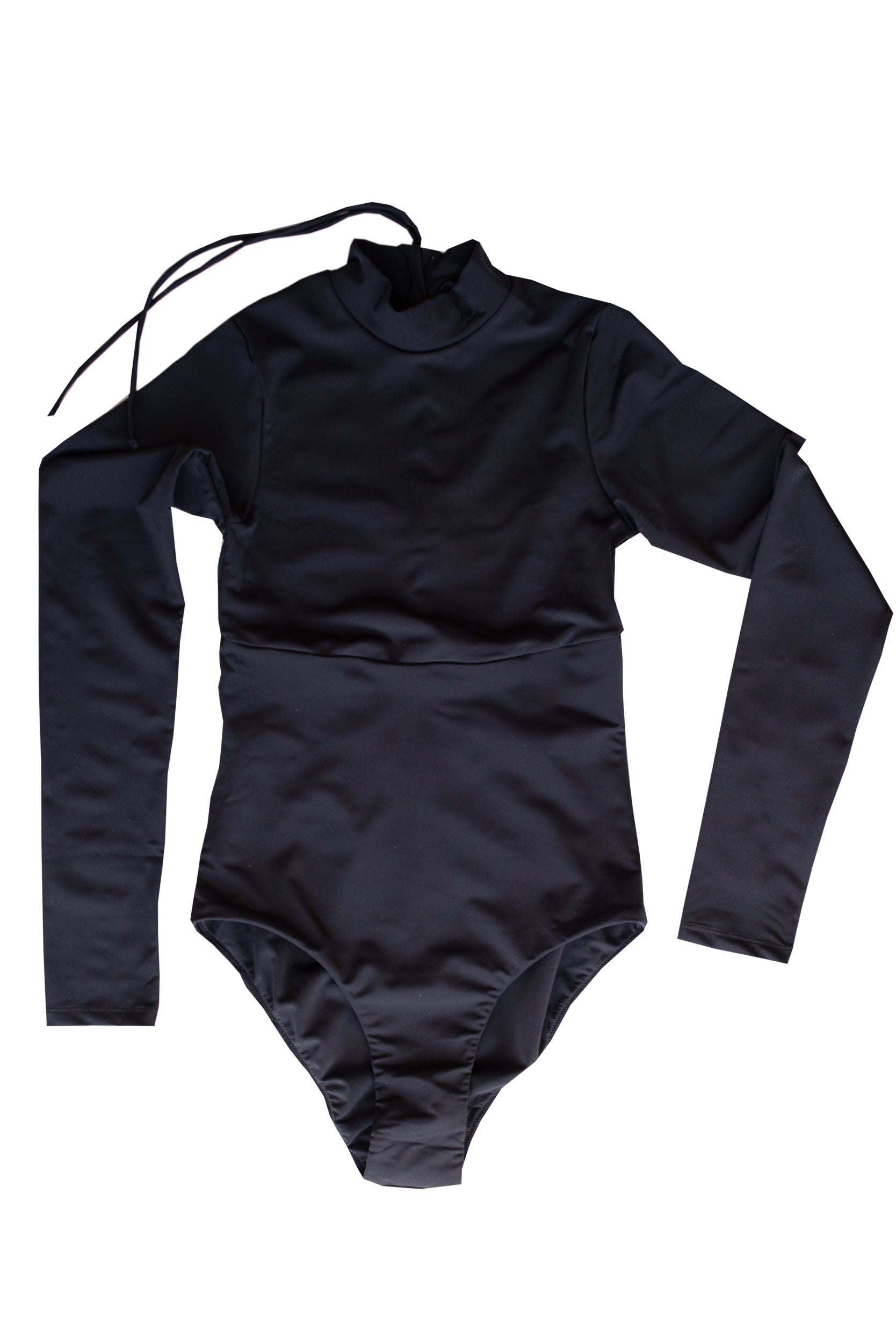 DIANA LONG SLEEVE SURF SUIT NERO