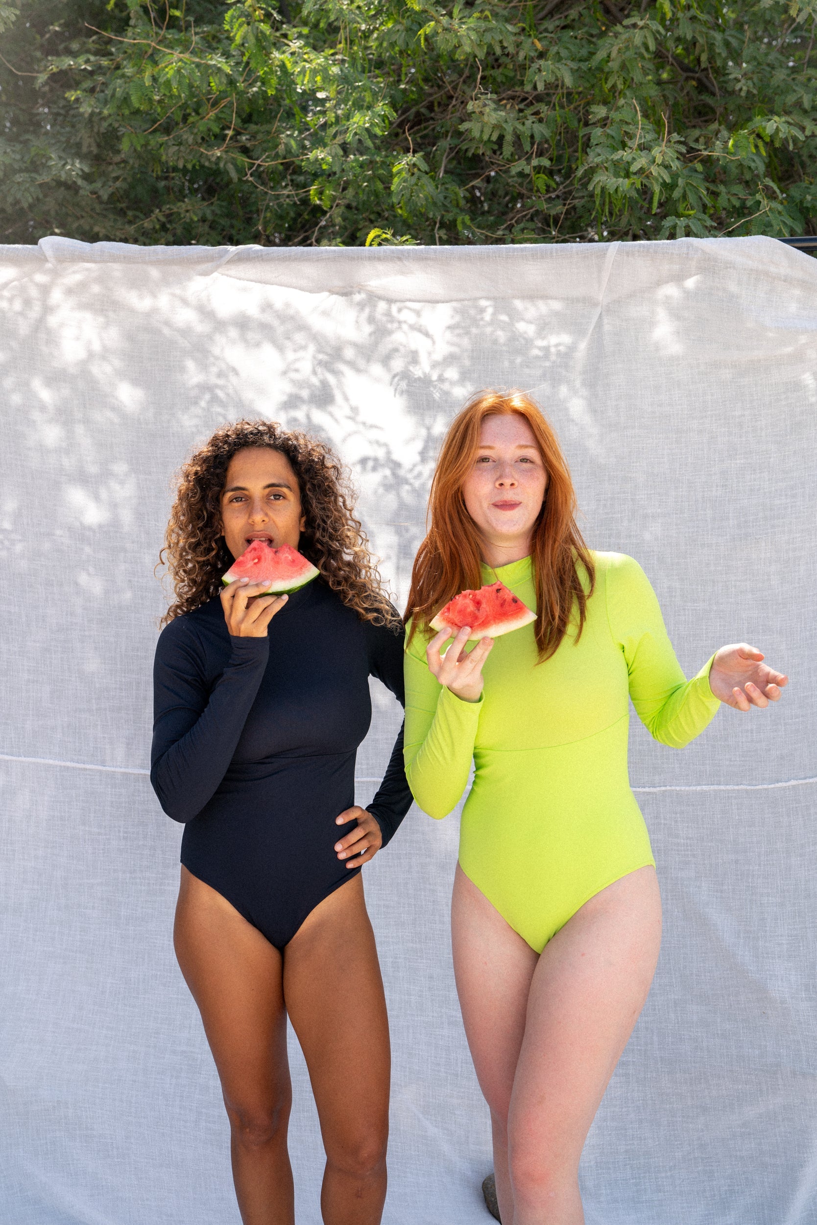 DIANA LONG SLEEVE SURF SUIT APPLE