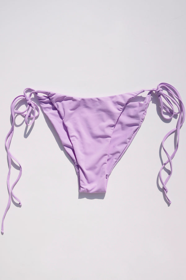 String Triangle Bottom IBIZA TRIANGLE BOTTOM LILAC LONG STRINGS – OHOY SWIM