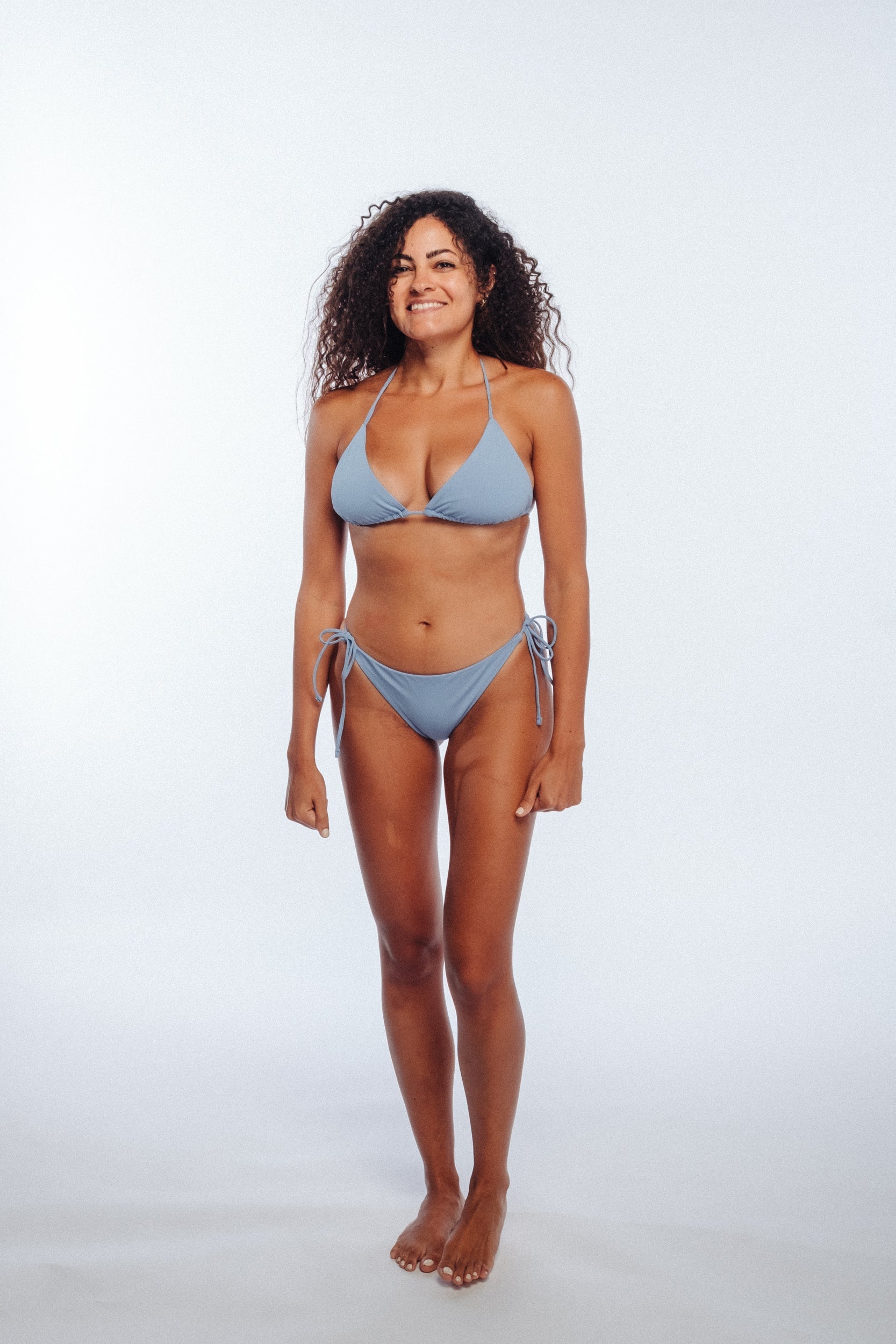 MAJORCA TRIANGLE TIE BIKINI TOP MINT