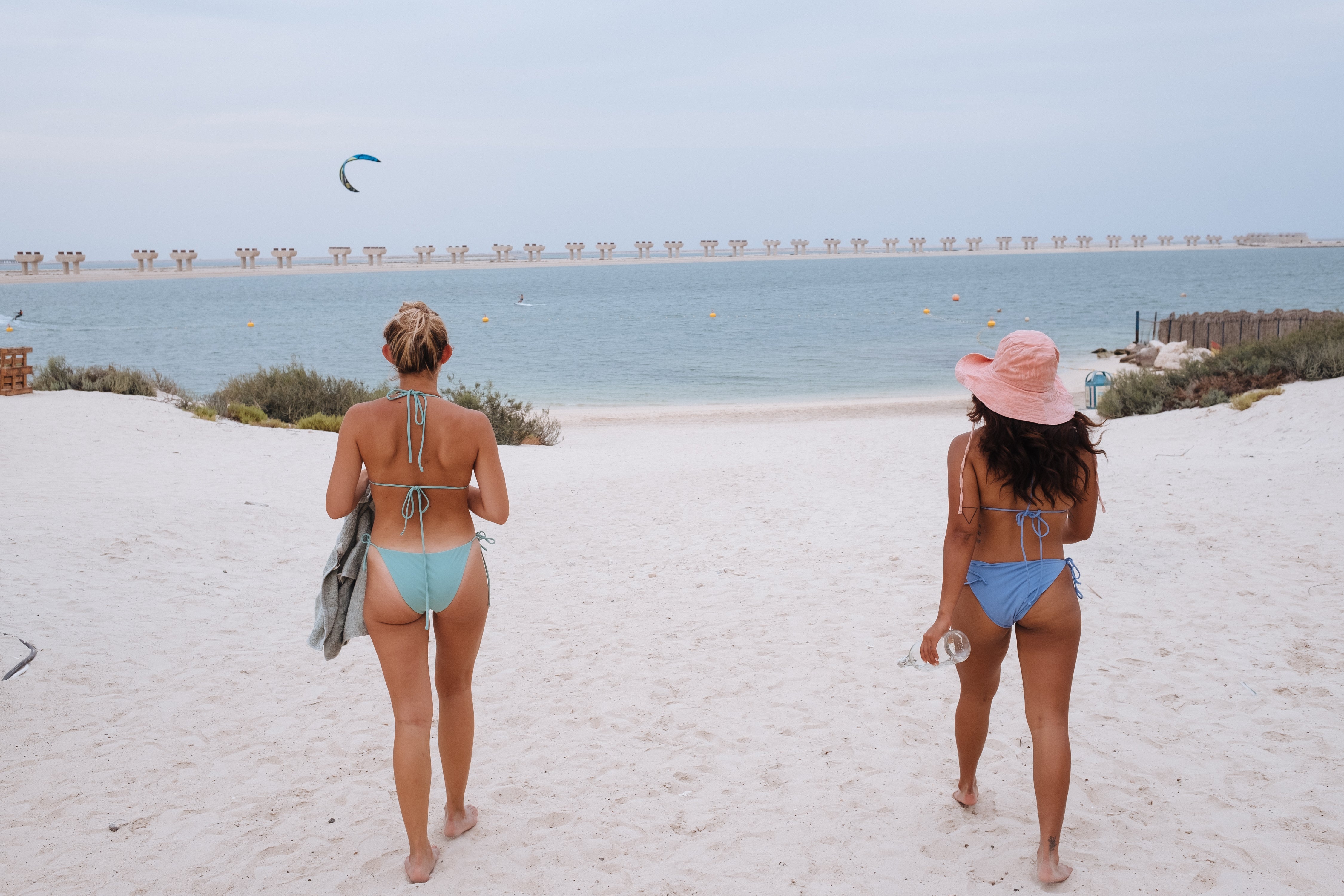 MAJORCA BIKINI BOTTOM STRING TIE MINT