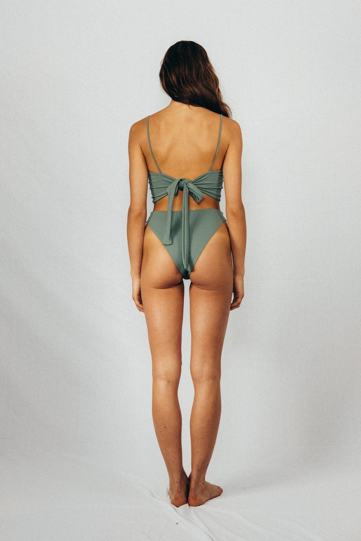 BEIRUT BIKINI BOTTOM HAZY GREEN