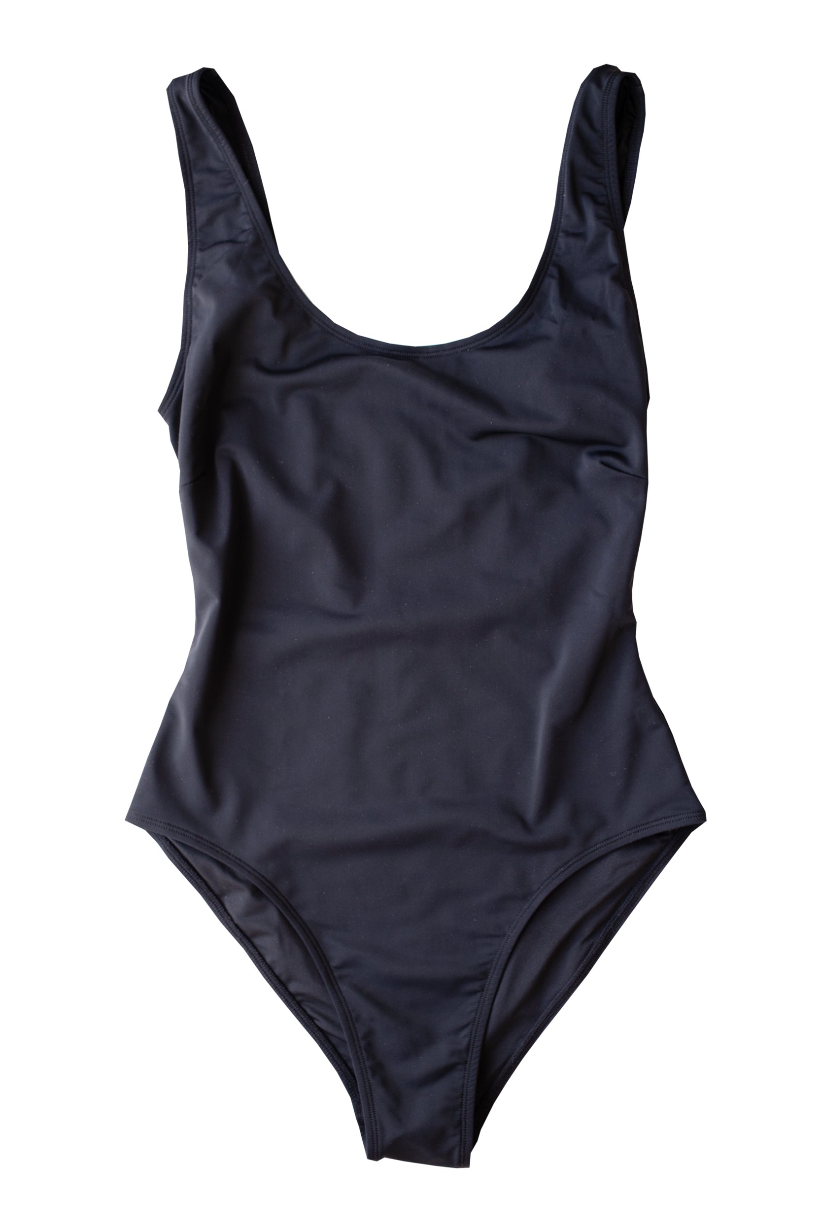 ELISA SCOOP BACK CLASSIC ONE PIECE NERO