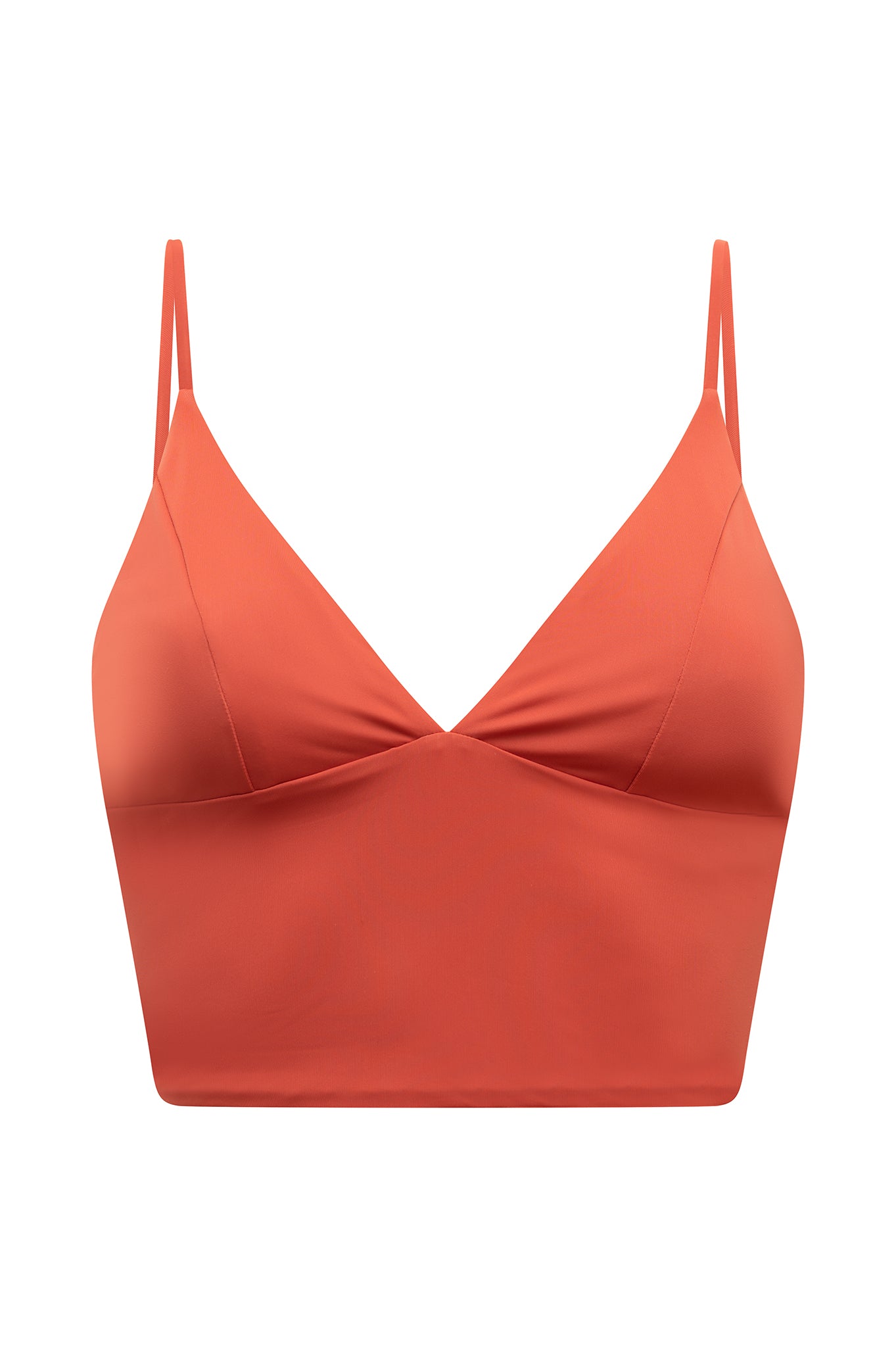 MARRAKESH BIKINI TOP TIE BACK RIAD RUST