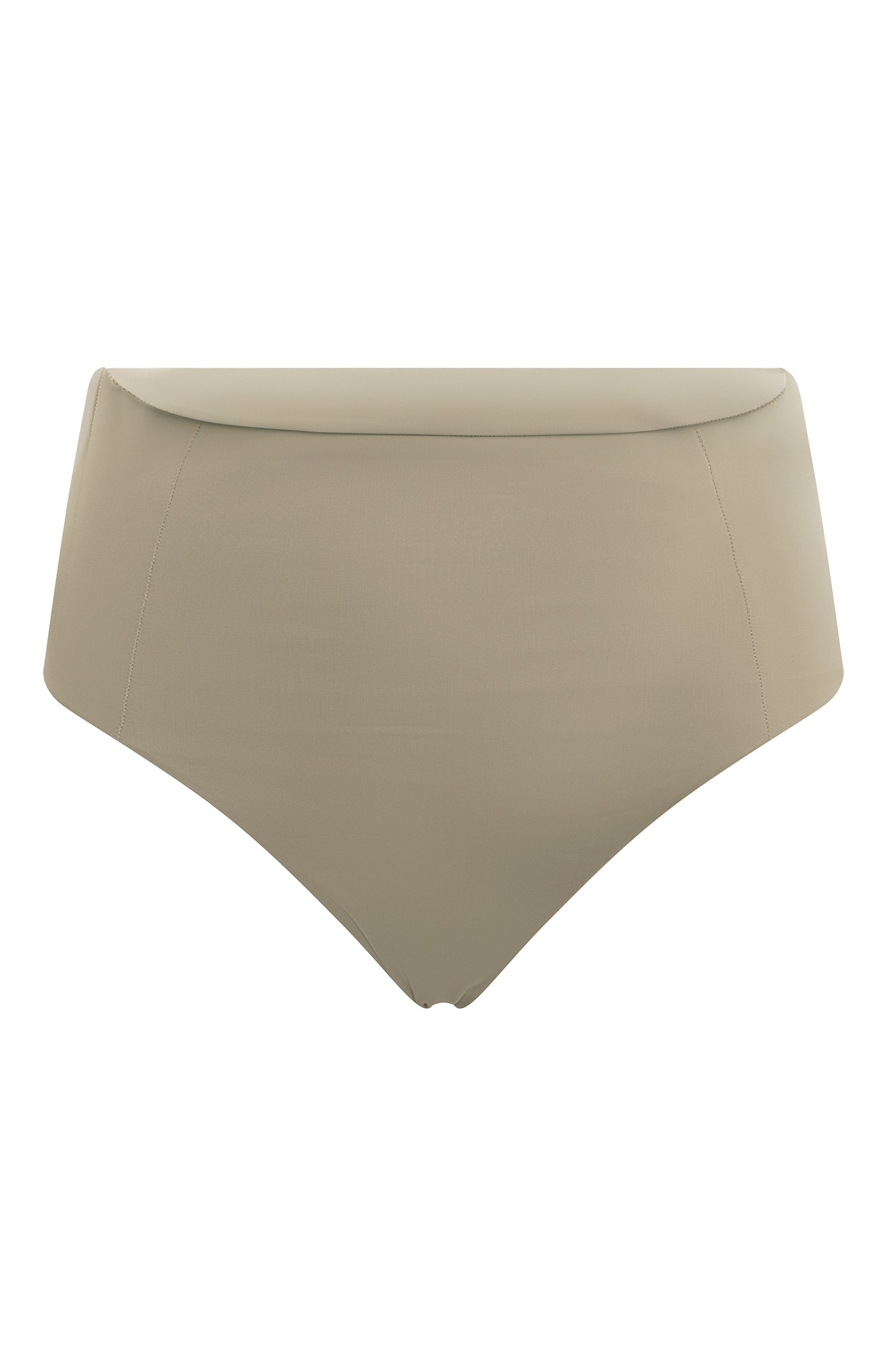 MARRAKESH HIGH WAISTED BIKINI BOTTOM LICHEN