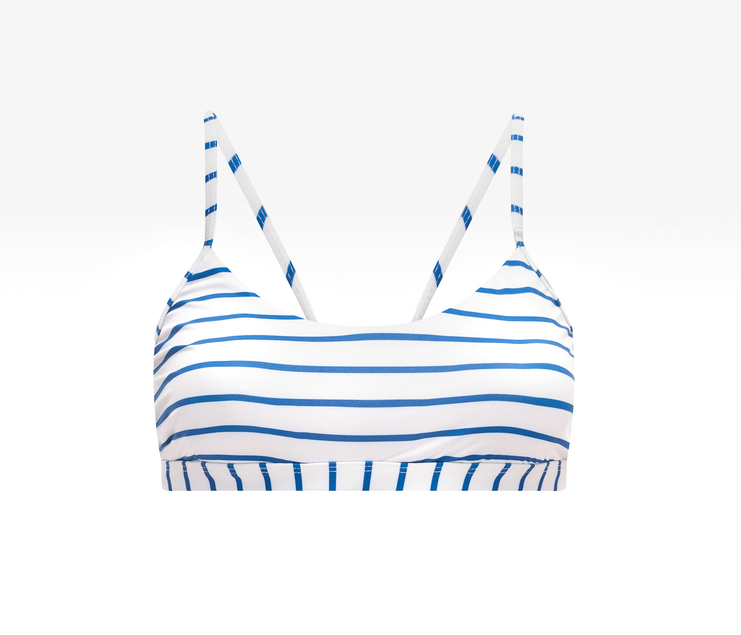 ANIKA BLUE STRIPE BIKINI SET