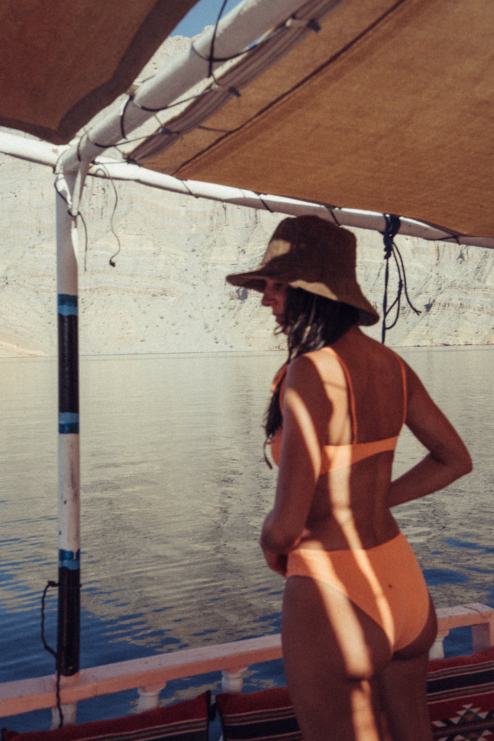 SUMMER HAT BEESWAX WIDE BRIM